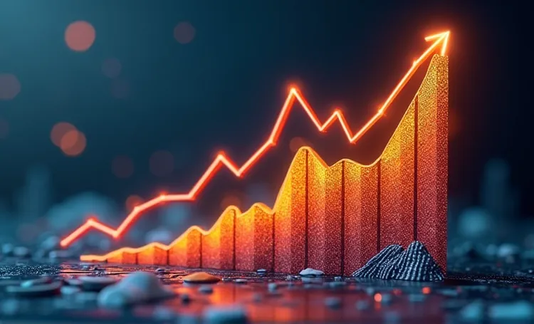 Gráfico de transformação de negócios